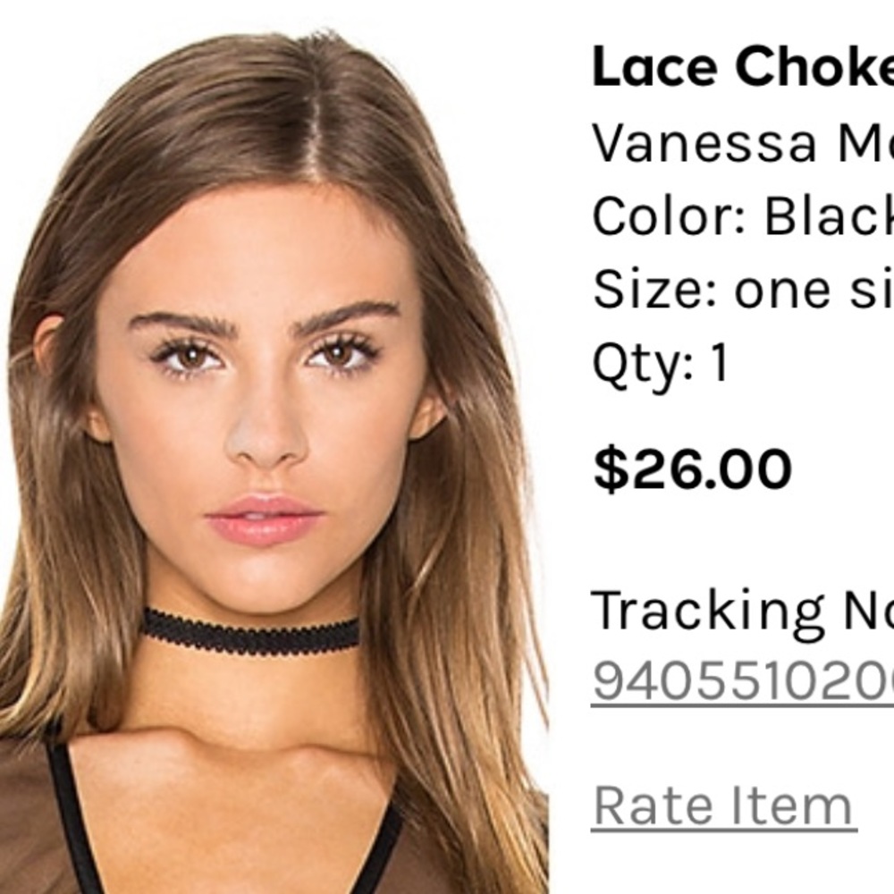 LAST DAY 🌟 Vanessa Mooney 90s Lace choker